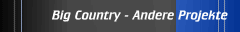 Big Country - Andere Projekte